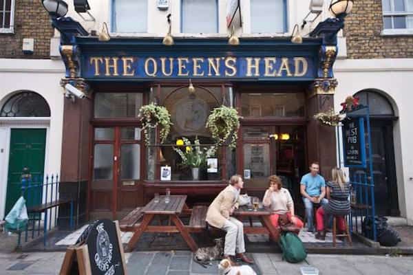 the queens head Pub, Londra