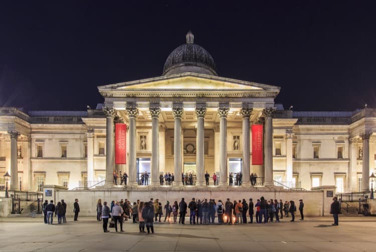 National Gallery a Trafalgar Square